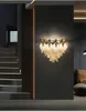 Luxe LED Crystal Wall Lamp voor slaapkamergang Dineren woonverlichting Affuren Decoratie Huis Binnenlamp