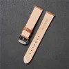 Bandes en cuir de veau 18mm 20mm 22mm pour Samsung Galaxy 46mm 42mm Active 2 40mm 44mm bande Gear S3 S2 sangles Bracelet G220420