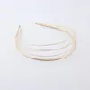 Hair Clips & Barrettes Metal Multilayer Headband Fashion Korean Ins Style Simple Multi-layer Ring Corrugated Ladies Travel 941 Earl22