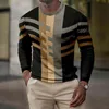 Felpa pratica da uomo Polsini eleganti con filo Comodo maglione patchwork con stampa 3D Maglione di lana lavorato a maglia in cashmere L220730