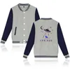 Sssniper Wolf Jacket Women Men Fashion Long-sleeved Jackets Trend Casual Ranboo Baseball Uniform Letters Design