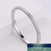 Bracelet en diamant à trois côtés classique mode Bracelet en acier au titane femmes or Rose Bracelets en acier inoxydable ornement en gros