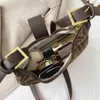 20% RABATT 2022 högkvalitativt nytt mode trendiga väskor klubbsadel mångsidig armhåla Single Shoulder Messenger Canvas dam