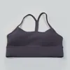 Partihandel LU-088 Öppen backsport Push Up Yoga BH utan underwire kvinna som kör fitness backless väst för kvinnor gym bär topp