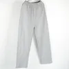 Taglie Forti Uomo Pantaloncini e Pantaloni Pantaloni running irregolari in puro cotone Jeans stampati 4r