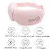 Smart Airbag Vibration Electric Massager Instrument Compress Support Bluetooth Eye Fatigue Massage Glasses 220630
