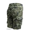 Uaicestar 100% katoen camouflage shorts mannen merk zomer militaire slanke broek groot formaat casual jogger heren 220318