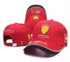 F1 레이싱 캡 팬들은 밀 스파이크 태양 모자 팀 맞춤 야외 기념