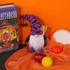2022 nuove forniture per feste festive decorazioni di Halloween gnomo senza volto decorazione bambola ragno pipistrello oggetti di scena