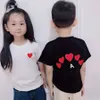 Children Polos Designer Kids Clothing Pullover Tees Casual Boy Girl Clothes Red heart eyes 100 cotton Shirt Family Matching Size 4832439