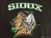 Thr North Dakota Fighting Sioux Maglie da hockey 9 Jonathan Toews # 7 TJ Oshie # 11 Zach Parise Fighting Sioux DAKOTA College Hockey Jersey