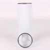 Sublimação Tumblers 20 oz aço inoxidável de aço duplo isolado garrafas de água sublimação canecas Cups em branco DIY presentes de aniversário com leitura studyszc1022