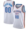 Camisas de basquete OKC Thunders Josh Giddey Chet Holmgren Gilgeous-Alexander Jalen Williams Tre Mann Luguentz Dort Russell Westbrook Esition Blue City Jersey