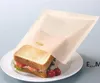 Nowy Non Stick Wielokrotnego użytku Worki do czyszczenia cieplnego Toster Sandwich Torby Ogrzewanie Akcesoria Kuchenne Narzędzia GCE13728