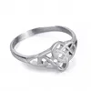 Wedding Rings Fashion Jewelry Simple Classic Celtic Pattern Women Ring Engagement Wynn22