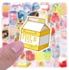 50PCS INS Style Cute Drink Cartoon Laptop Stickers Pack For Laptop Luggage Waterproof Decal Classic Kids Toys Baby Scrapbooking St9512980