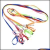 Pet Parrot Traction Strap Anti-Bite Training Rope Outdoor Leash Adjustable Bird Harness For Hamster Lizard Drop Delivery 2021 Other Supplies