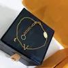 Collana di design per uomo Ciondolo con diamanti Bracelct Catena Designer di gioielli Gioielli di lusso Collana in oro con bracciali a V con scatola