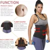 Treinador da cintura Neoprene Mulheres Mulheres de emagrecimento Bainha Reduce o Shaper Tomme Sweat Shapewear Treino Trimer Corsário L220802