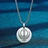 Anhänger Halsketten Edelstahl Trendy Sikhismus Sikh Khanda Halskette Vintage Religiöse Kette Schmuck Charm Choker Geschenk Frauen MännerAnhänger