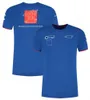 2023 F1 koszulki polo wyścigowe T-shirt Nowe T-shirty w Formuły 1 T-shirty Letnie męskie samochody modowe TEE Szybkie suche koszulki krótkie rękaw