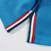 تصميم طباعة مخصصة الرجال غير الرسمي القمصان بولو قمصان صلبة العلامات التجارية القطن عالية الجودة قمصان الصيف رجالي قصيرة 220623