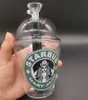 Starbucks Cup Creative Glass Water Bong Narghilè Mini 6 pollici Oil Dab Rigs Tubi di fumo