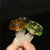 fumar tigela de vidro colorido vidranhas coloridas de bong de 14 mm de 14 mm