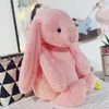 30 cm coniglietto di pasqua peluche simulatore di cartone animato orecchio lungo morbido coniglio farcito bambola di animali giocattoli per bambini compleanno natale fidanzata1292150