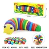 Caterpillar 장난감 달팽이 감압 아티팩트 어린이 퍼즐 과학 교육 슬러그 감압 재생