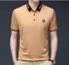 2022 yaz erkek polo gömlek Kore versiyonu rahat nakış yaka erkek t-shirt moda trendi gençlik erkek giyim
