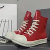 Projektant Unisex Różowy / Czerwony Kobiety Klasyczne Botki Kostki Street Dancing Rock Różowy Skórzany Mężczyźni Boot Lace Up High Top Causal Buty Kobieta Moda Sneakers Size35-47