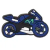 New motorcycle croc shoe charms pvc cartoon shoecharms buckle fashion shoe accessories clog charm decoration button pin