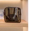 Luksusowe projektanci torebka TOTE PVC Przezroczysta damska torba mody torebka cukierki kolor kolorów na jednym ramię