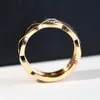 Kärleksring för kvinnans förlovningsringar för man Bague Luxe Anillos Mujer Anello Lusso Channel Jewelry Designer Bijoux Luxe Schmuck Love Joyeria Joyas Gioielli