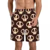 Herr shorts Men's Beach Short Swim Cartoon Skulls Surfing Maillot de Bain Sport Board Swimwearmen's