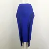 Юбки женщины с высокой талией Bodycon Office Lady Tassel Elegant 2022 Fashion Pencil Bandage