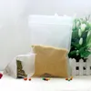 frosted transluent zip lock packaging bags matte zipper clear package bag candy packing pouch69249373902123