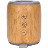 Mini Portable Speakers Wood Bluetooth -luidspreker draadloos handsfree met FM TF -kaartsleuf LED -audiospeler voor mp3 -tablet PC in doos