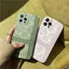 Luxurys Designers Leather Phone Cases For Iphone 12 11 Pro Max Xr X Xs Xsmax 7 8 Case Embroidery Case Couple D2204095Z