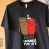 Мужские футболки Homies For Life Shirt ShirtМужские