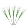 装飾的な花の花輪人工草植物玉ねぎ小麦緑の低木家のための茎の茎