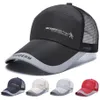 Berretti da uomo sportivi Cappello estivo per pesce Linea esterna Berretto da baseball Visiera lunga Ombra a tesa 2022 Cappelli da sole Bone Gorras Cappellino snapback Uomo