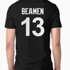 MIT Mens Willie Beamen # 13 Dowolna niedziela 100% Szyte Koszulki Football Koszulki Tani szybka Wysyłka Black S-XXXL