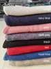 Damstickade T-shirts Lata V-ringad Oversize lång tröja koftor Jacka Kappa Dam Korea Cardigan Ytterkläder TOPDam