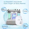 Équipement de beauté multifonctionnel 7 en 1 spa utilisation corée rajeunissement de la peau dermabrasion nettoyeur de pores solution de peeling aqua machine à oxygène hydro faciale