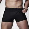 Copozz hommes maillots de bain maillots de bain shorts de bain slips de bain vêtements de plage piscine Boxers hombre étanche (option longue) 220505