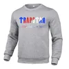 Осень-зима мужская брендовая уличная одежда TRAPSTAR пуловер толстовка модная толстовка с круглым вырезом повседневная хип-хоп 10 цветов 220607