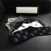 Socken Großhandel Baumwolle Kompression Großhandel Mode Luxus Männer Kurze Sport G Street Style Streifen Sport Basketball Socke 5 teile/los Mit Box 5 Farbe Gemischt