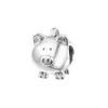 Authentic 925 Sterling Silver Beads Cute Piggy Bank Charms Fits European Pandora Style Jewelry Bracelets & Necklace DIY Gift For Women 799549C00